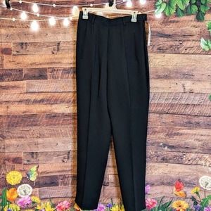 Rena Rowan Sz 10 Black Dress Slacks. Office, Party, Date night. NWT